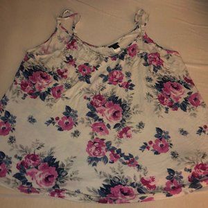 Torrid Floral Swing Tank